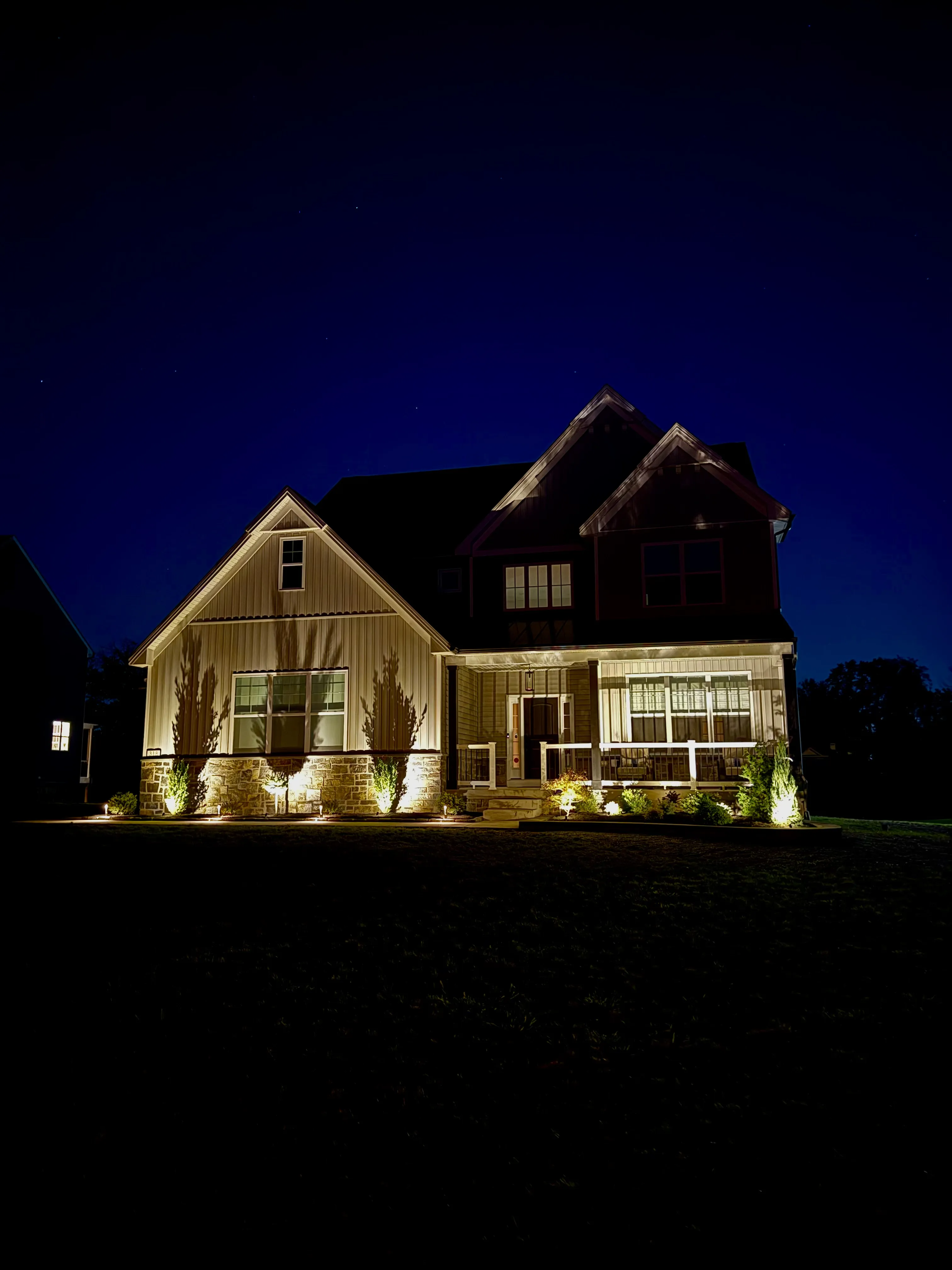 Landscape Lighting Installation